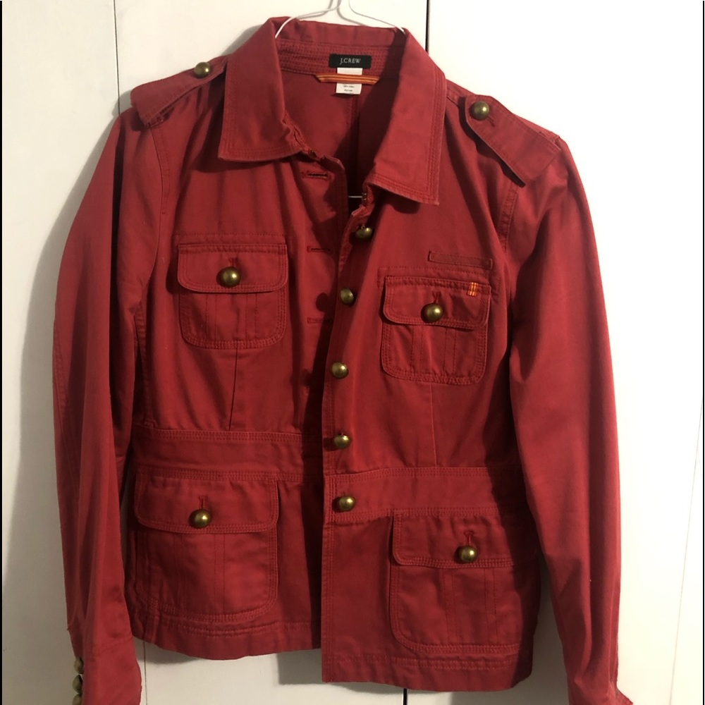 J.Crew Red Jacket